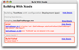 Build With Xcode